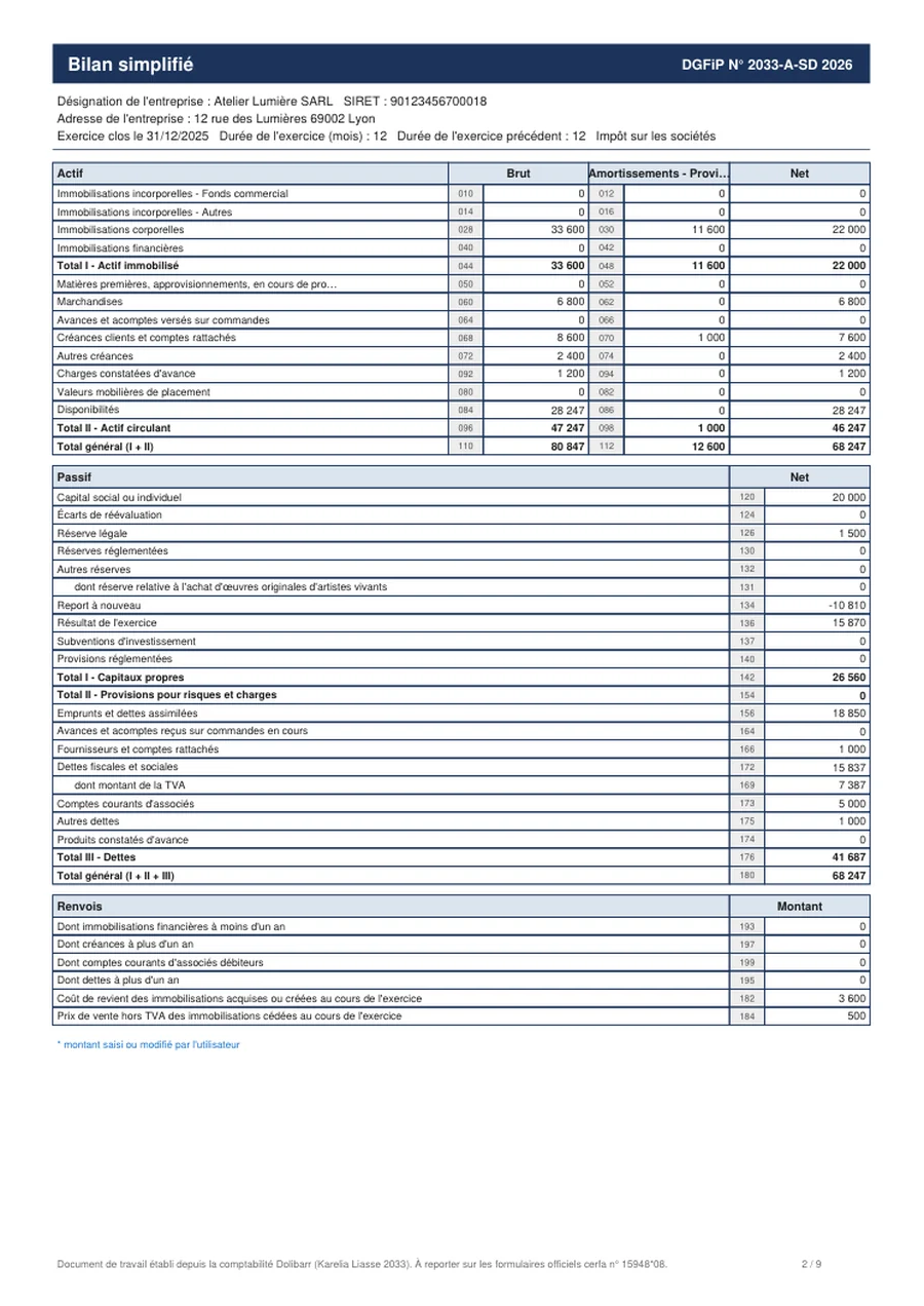 Page 2033-A of the working PDF with box numbers